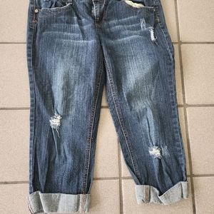Juniors Size 9 PIAMA Denim Jean Capri